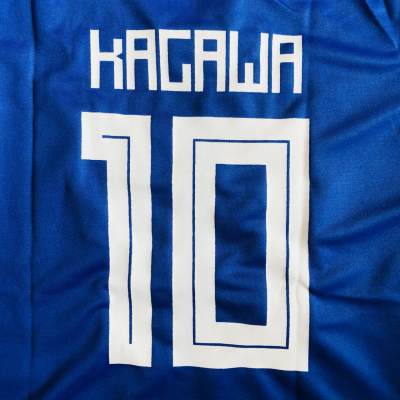子供用 K042 19 日本代表 KAGAWA*10 香川 真司 青 ゲームシャツ パンツ